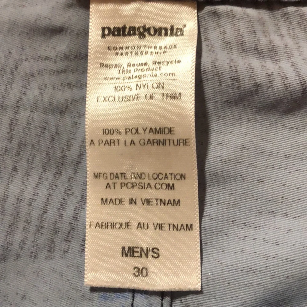 Patagonia Men's Board/Swim Shorts size 30